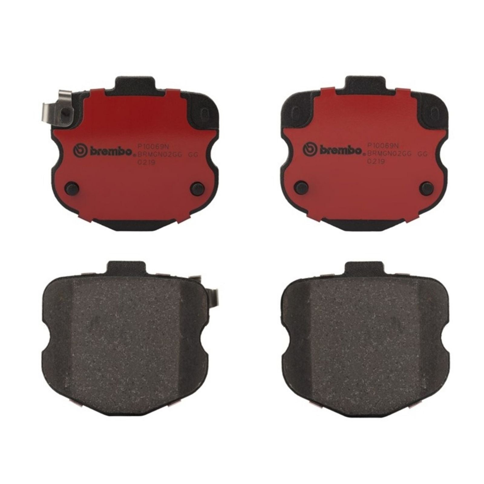 PRIME Ceramic Front Disc Brake Pad Set - P10069N_01
