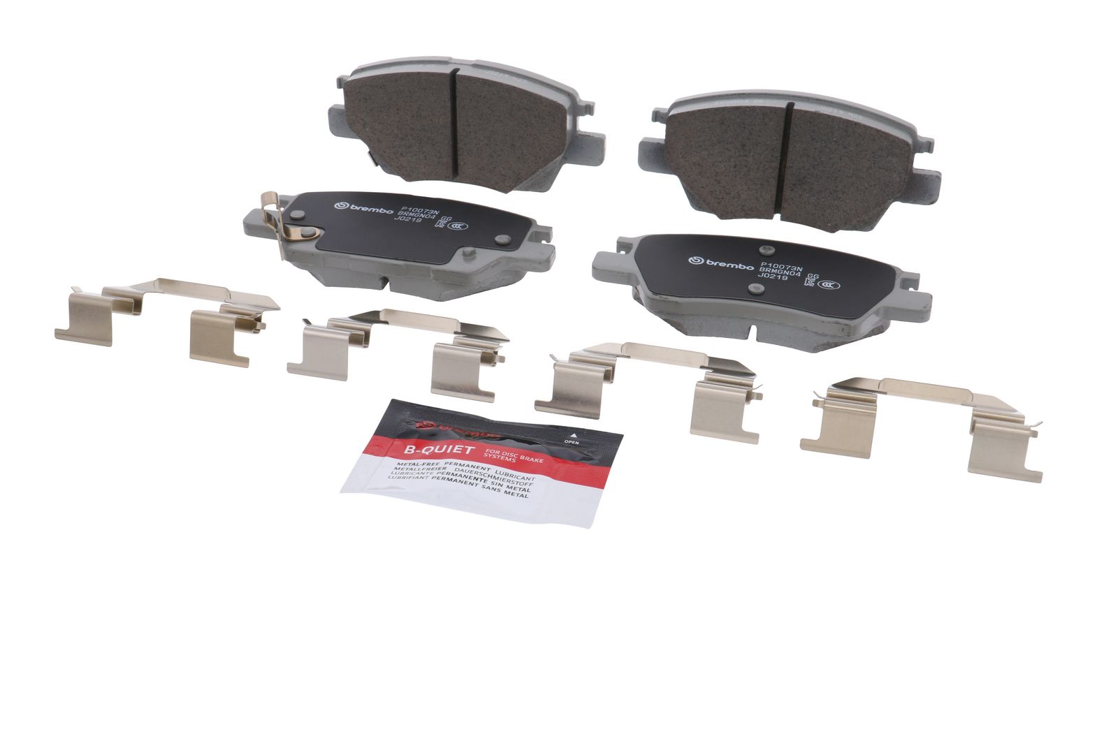PRIME Ceramic Front Disc Brake Pad Set - P10073N_03
