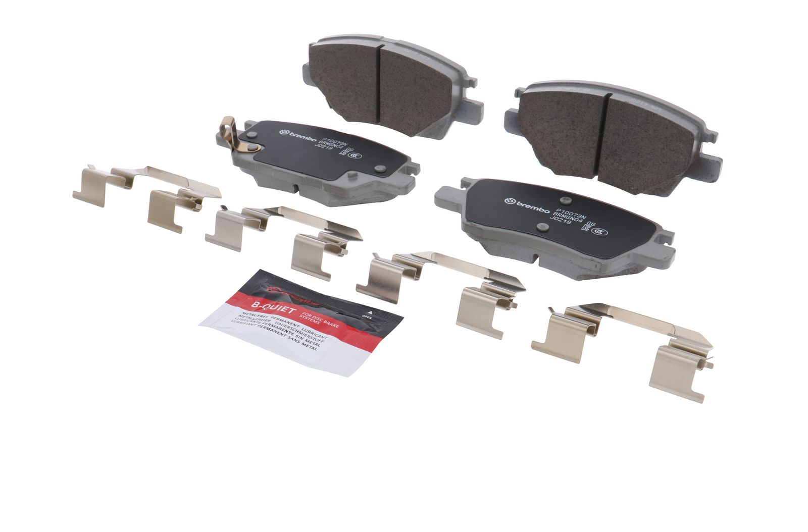 PRIME Ceramic Front Disc Brake Pad Set - P10073N_04