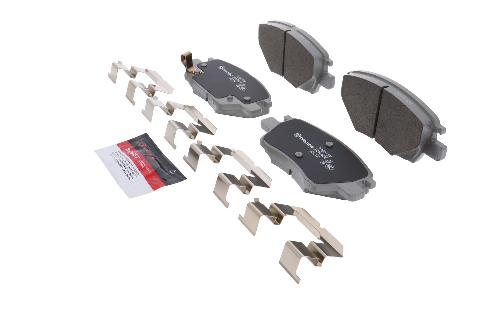 PRIME Ceramic Front Disc Brake Pad Set - P10073N_06