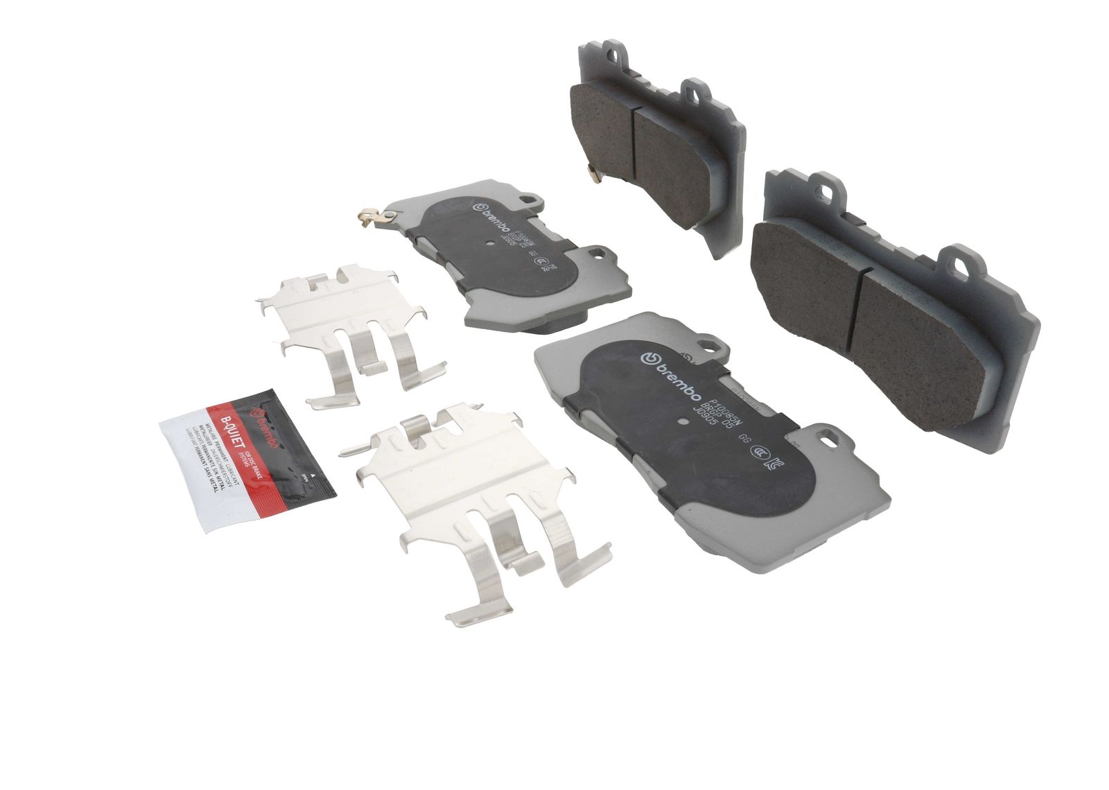 PRIME Ceramic Front Disc Brake Pad Set - P10085N_07