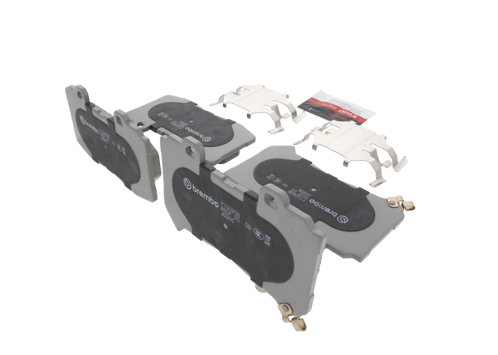 PRIME Ceramic Front Disc Brake Pad Set - P10085N_18