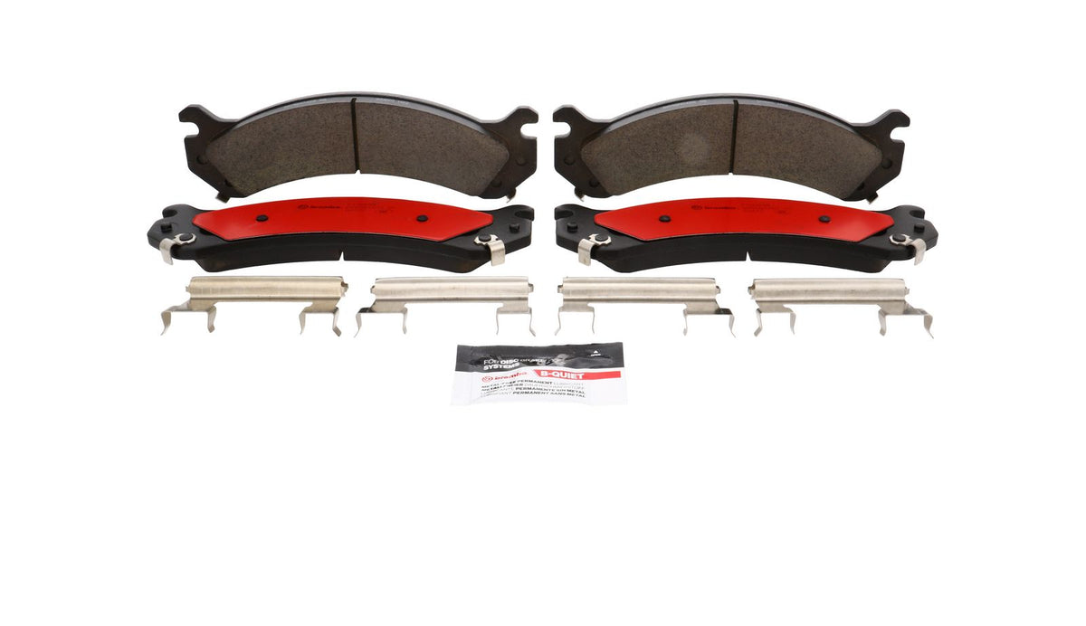PRIME Ceramic Front Disc Brake Pad Set - P10088N_03