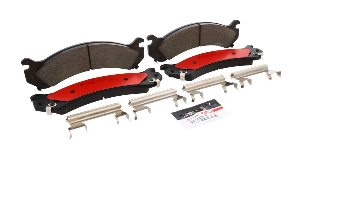 PRIME Ceramic Front Disc Brake Pad Set - P10088N_25
