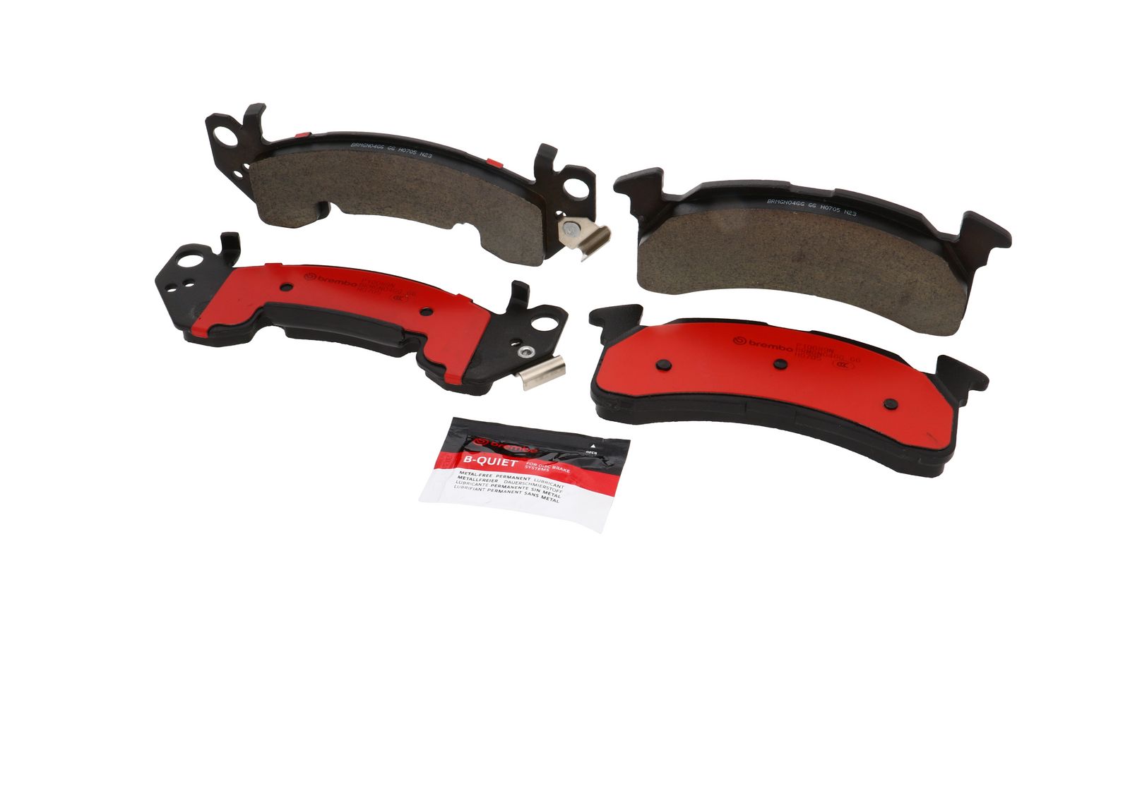 PRIME Ceramic Front Disc Brake Pad Set - P10089N_03
