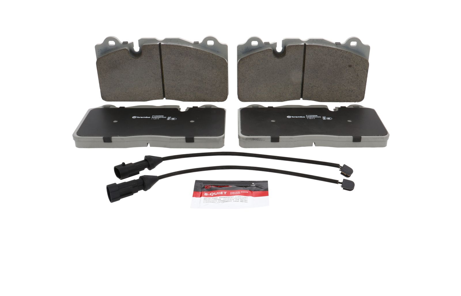 PRIME Ceramic Front Disc Brake Pad Set - P10096N_02