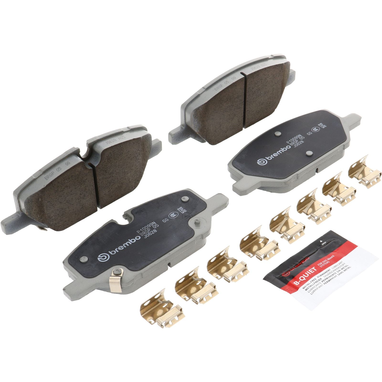 PRIME Ceramic Front Disc Brake Pad Set - P10099N_02