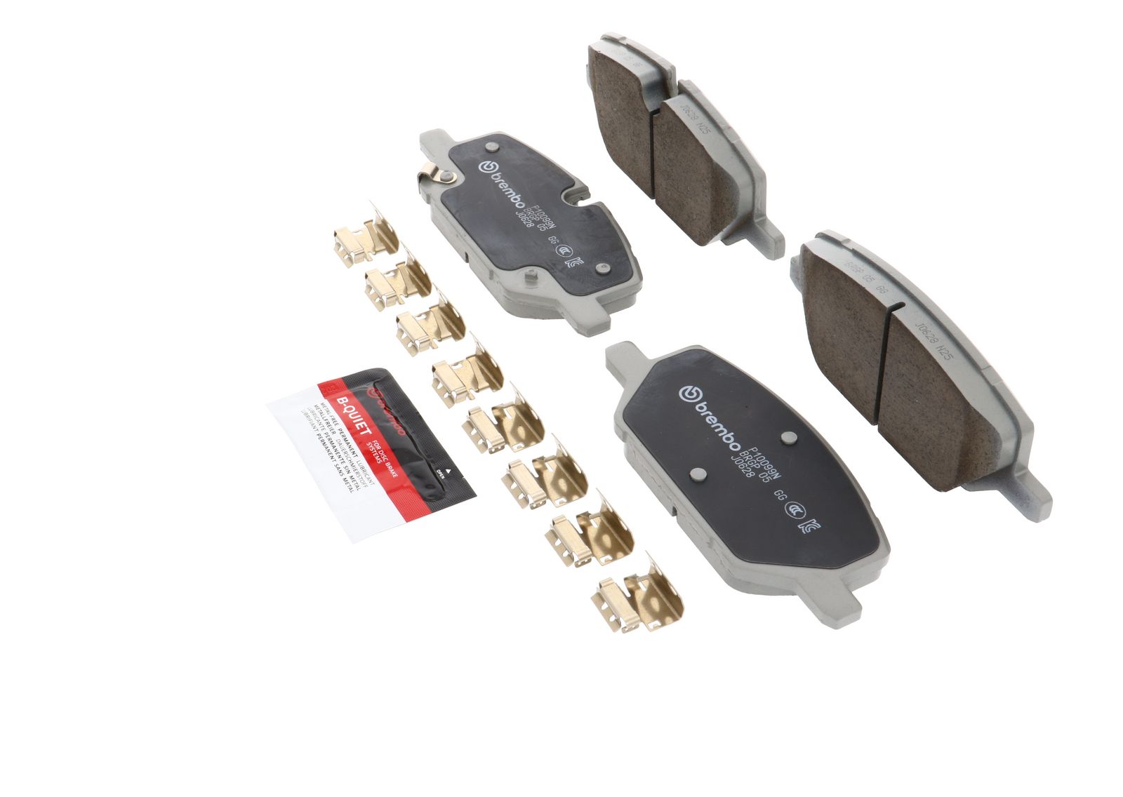 PRIME Ceramic Front Disc Brake Pad Set - P10099N_07