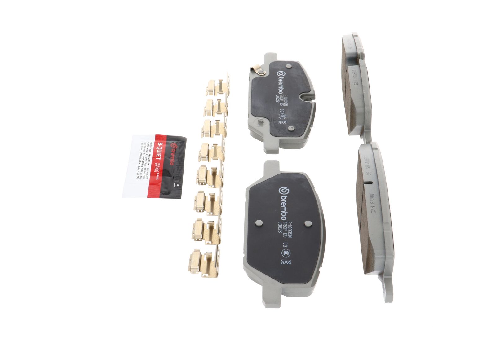 PRIME Ceramic Front Disc Brake Pad Set - P10099N_09