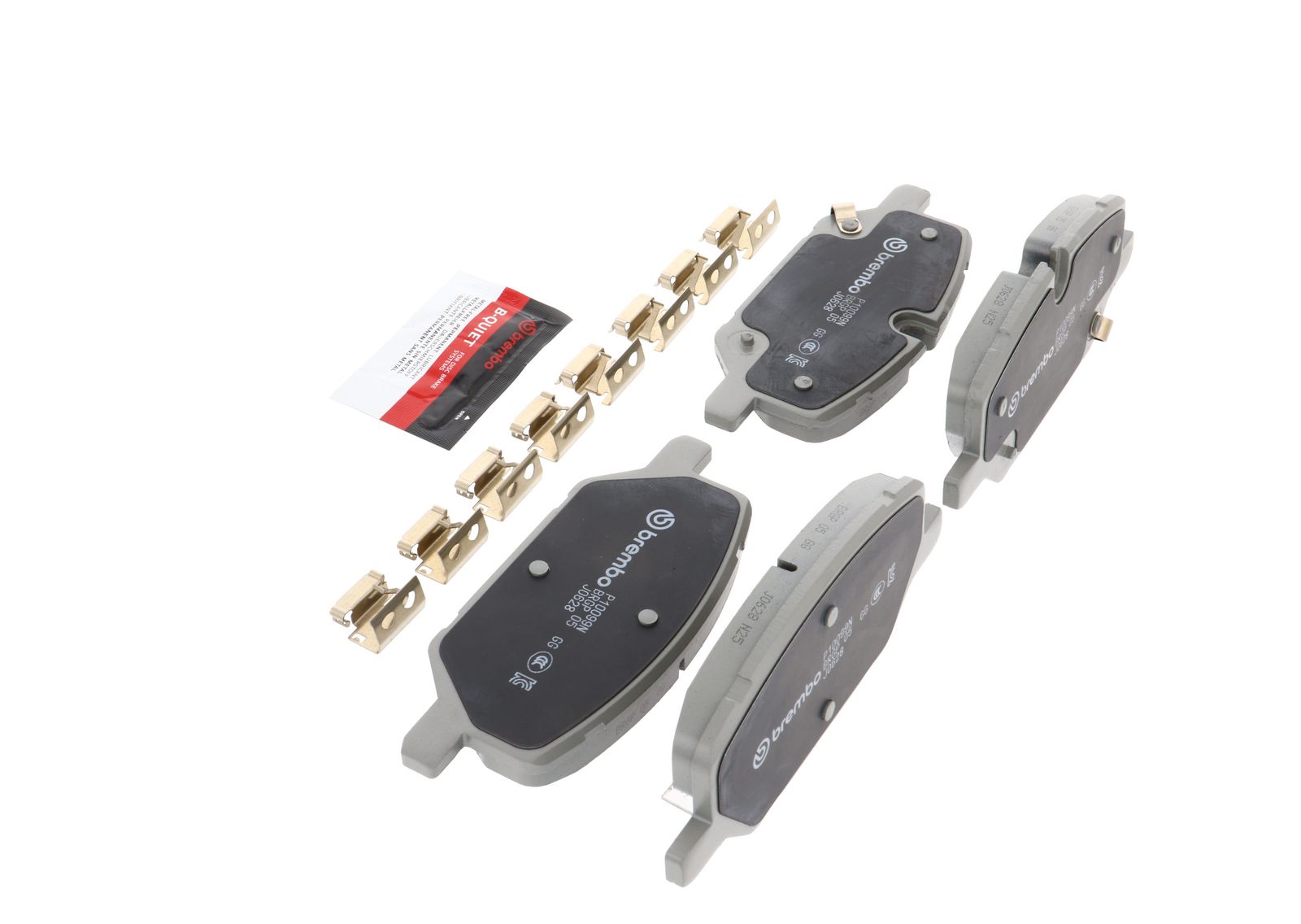 PRIME Ceramic Front Disc Brake Pad Set - P10099N_11
