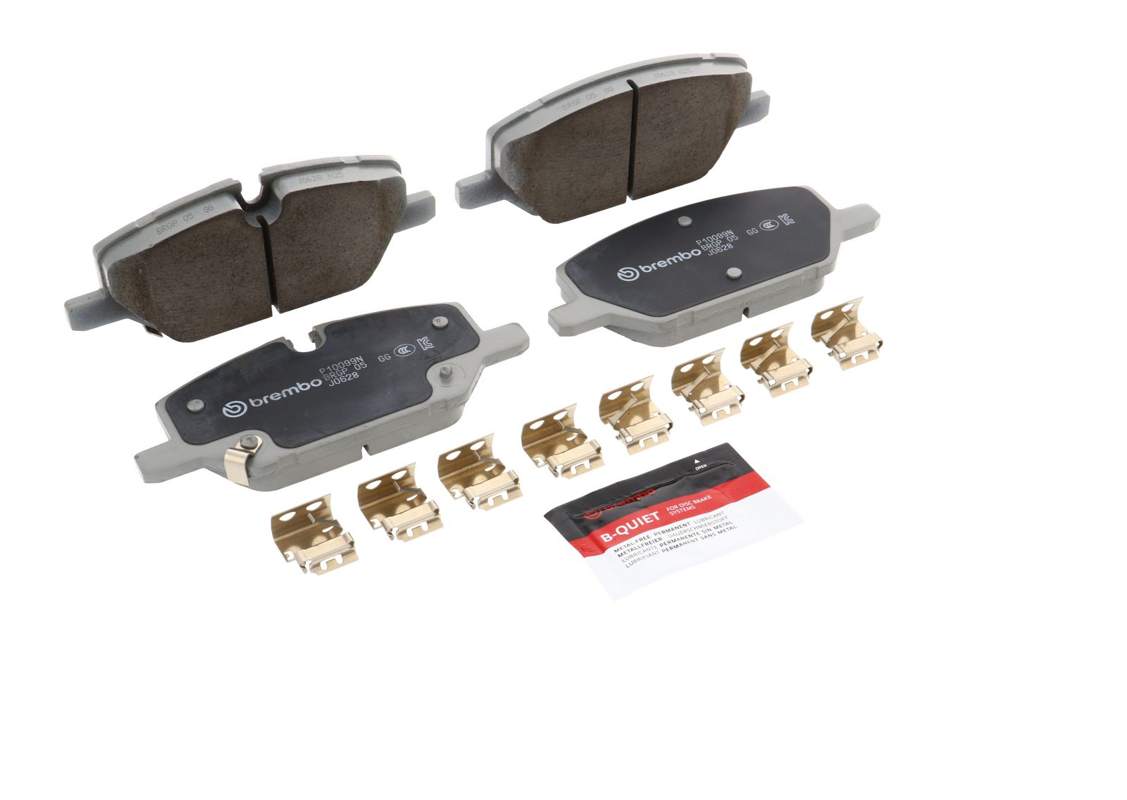 PRIME Ceramic Front Disc Brake Pad Set - P10099N_25