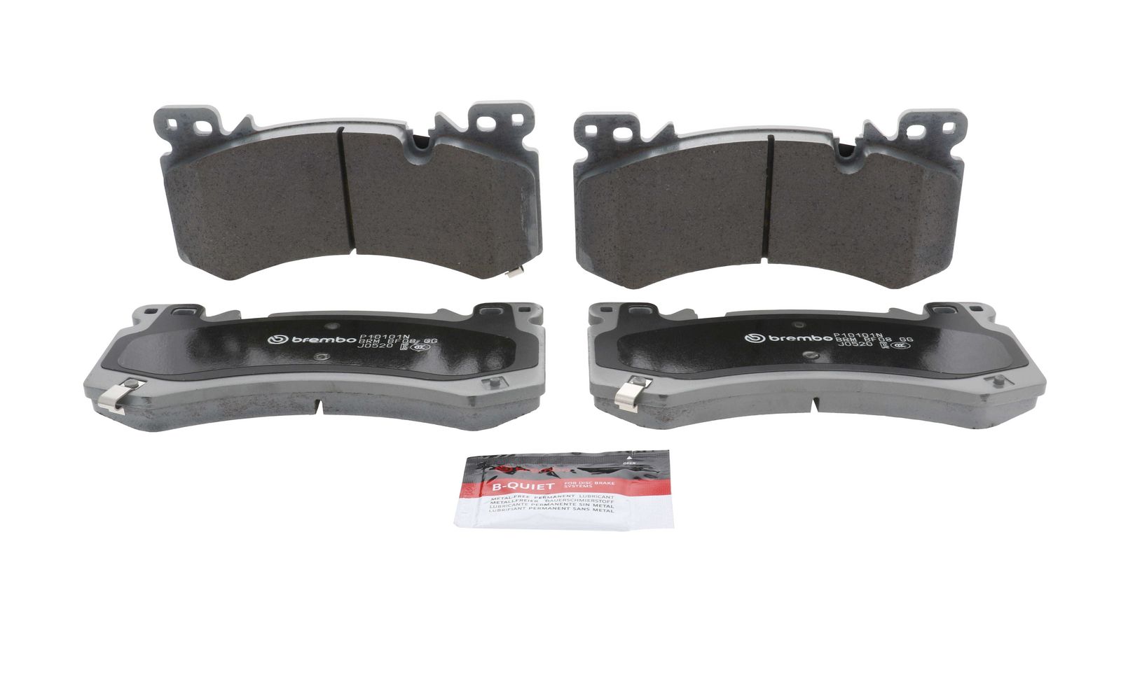 PRIME Ceramic Front Disc Brake Pad Set - P10101N_03