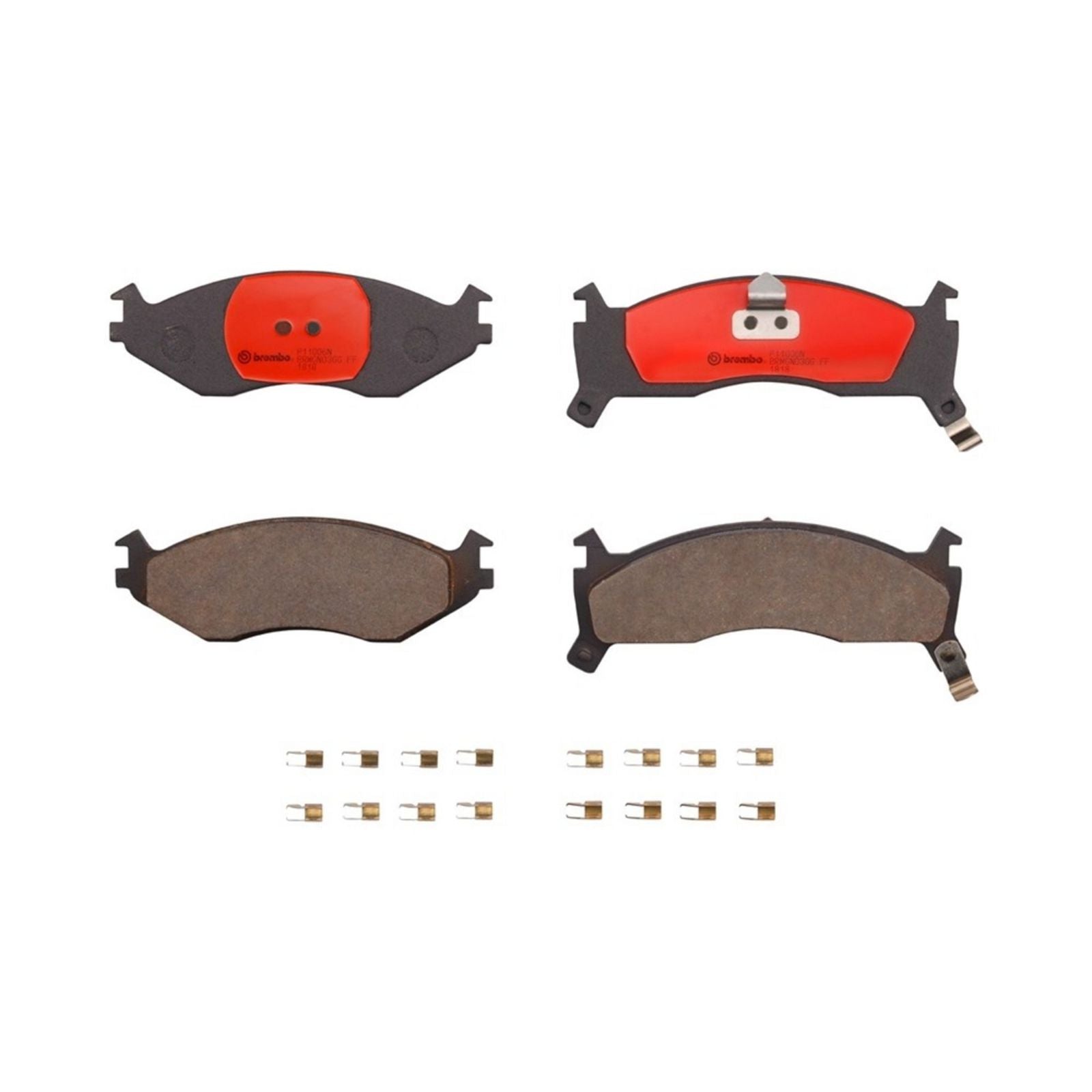 PRIME Ceramic Front Disc Brake Pad Set - P11006N_01