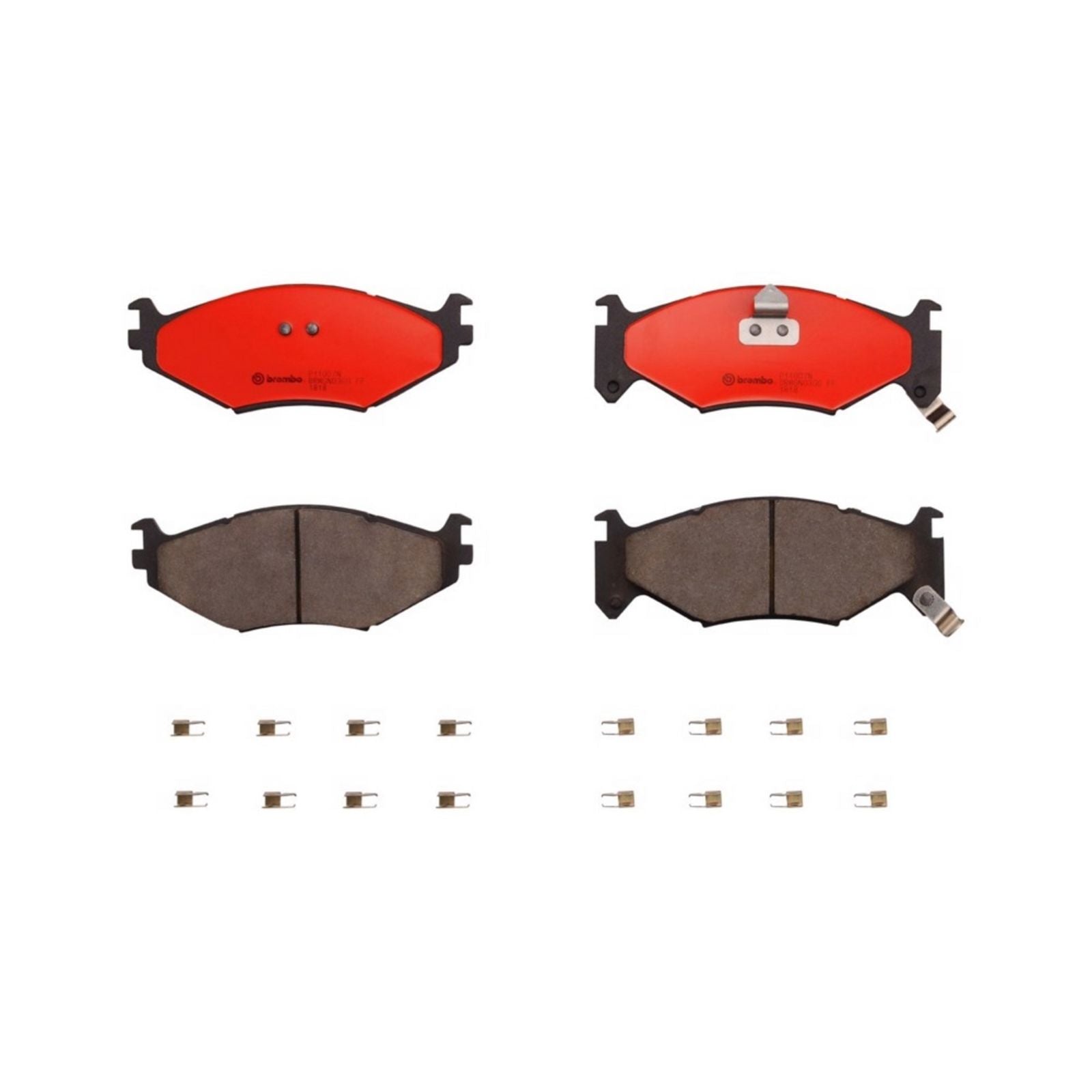 PRIME Ceramic Front Disc Brake Pad Set - P11007N_01
