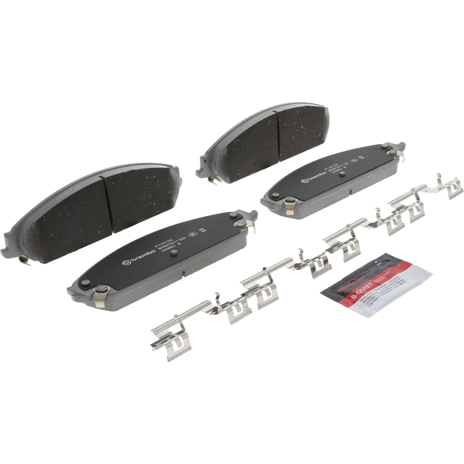 PRIME Ceramic Front Disc Brake Pad Set - P11017N_02