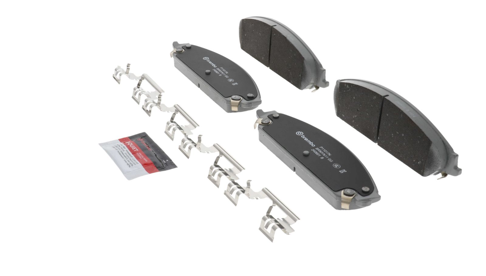 PRIME Ceramic Front Disc Brake Pad Set - P11017N_07