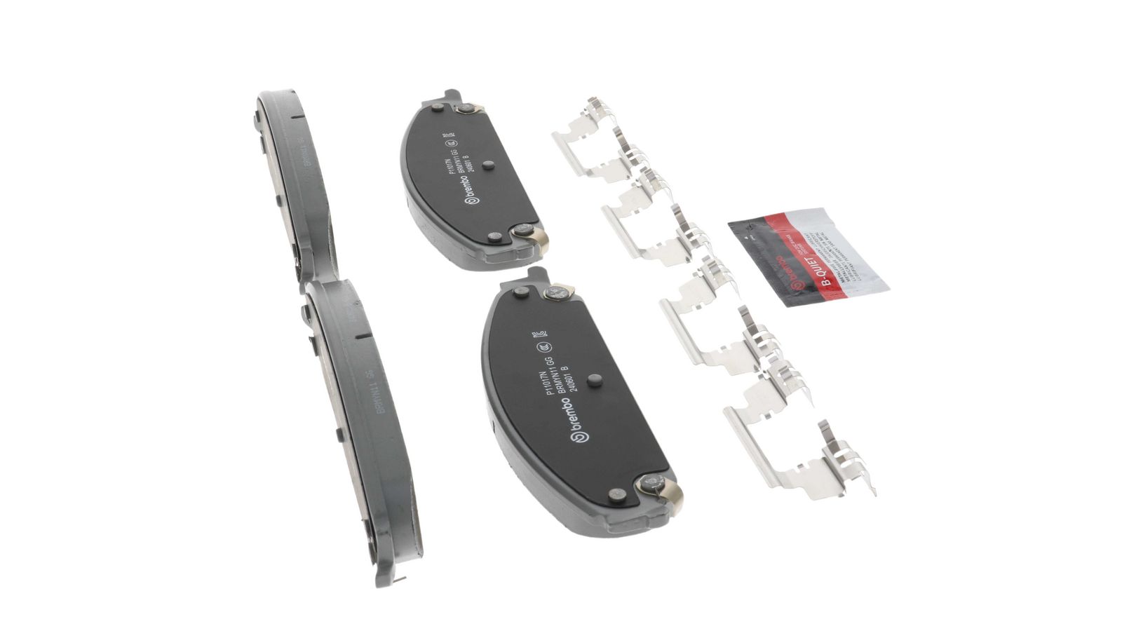 PRIME Ceramic Front Disc Brake Pad Set - P11017N_20