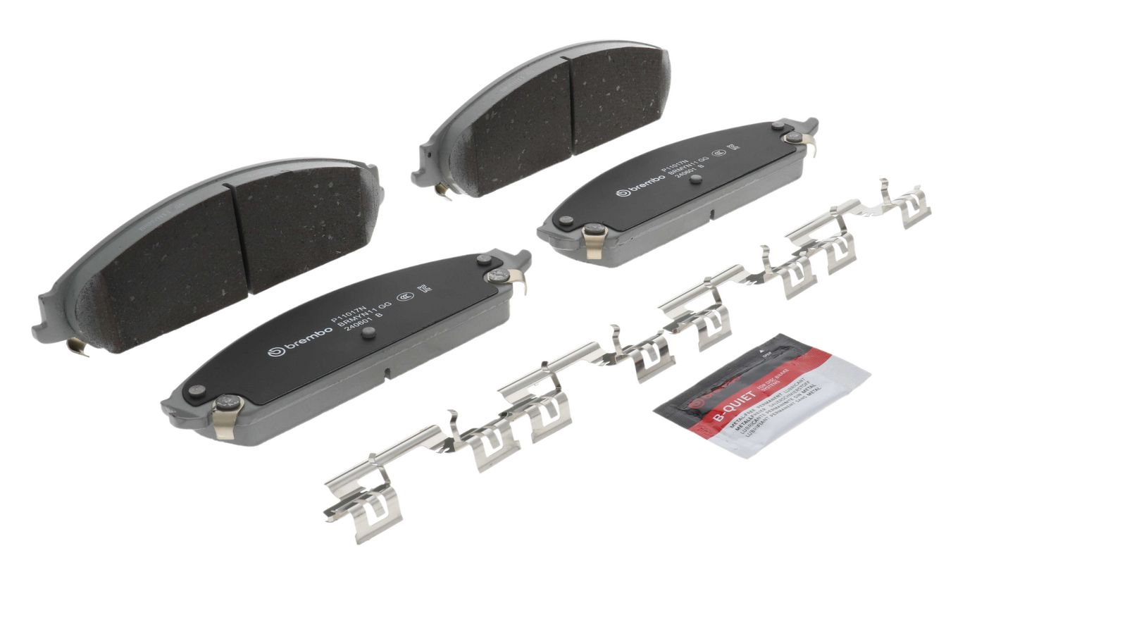 PRIME Ceramic Front Disc Brake Pad Set - P11017N_24