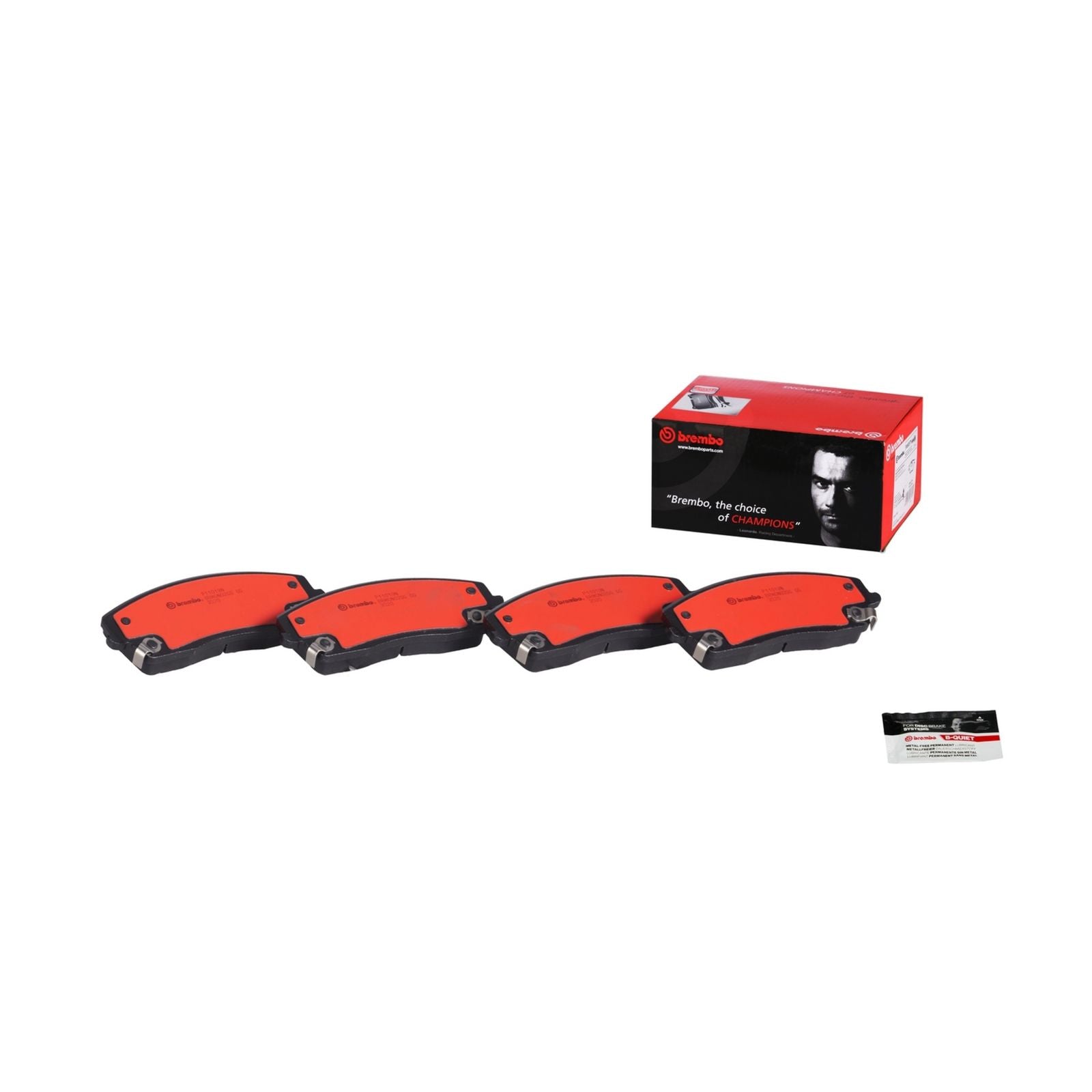 PRIME Ceramic Front Disc Brake Pad Set - P11019N_02