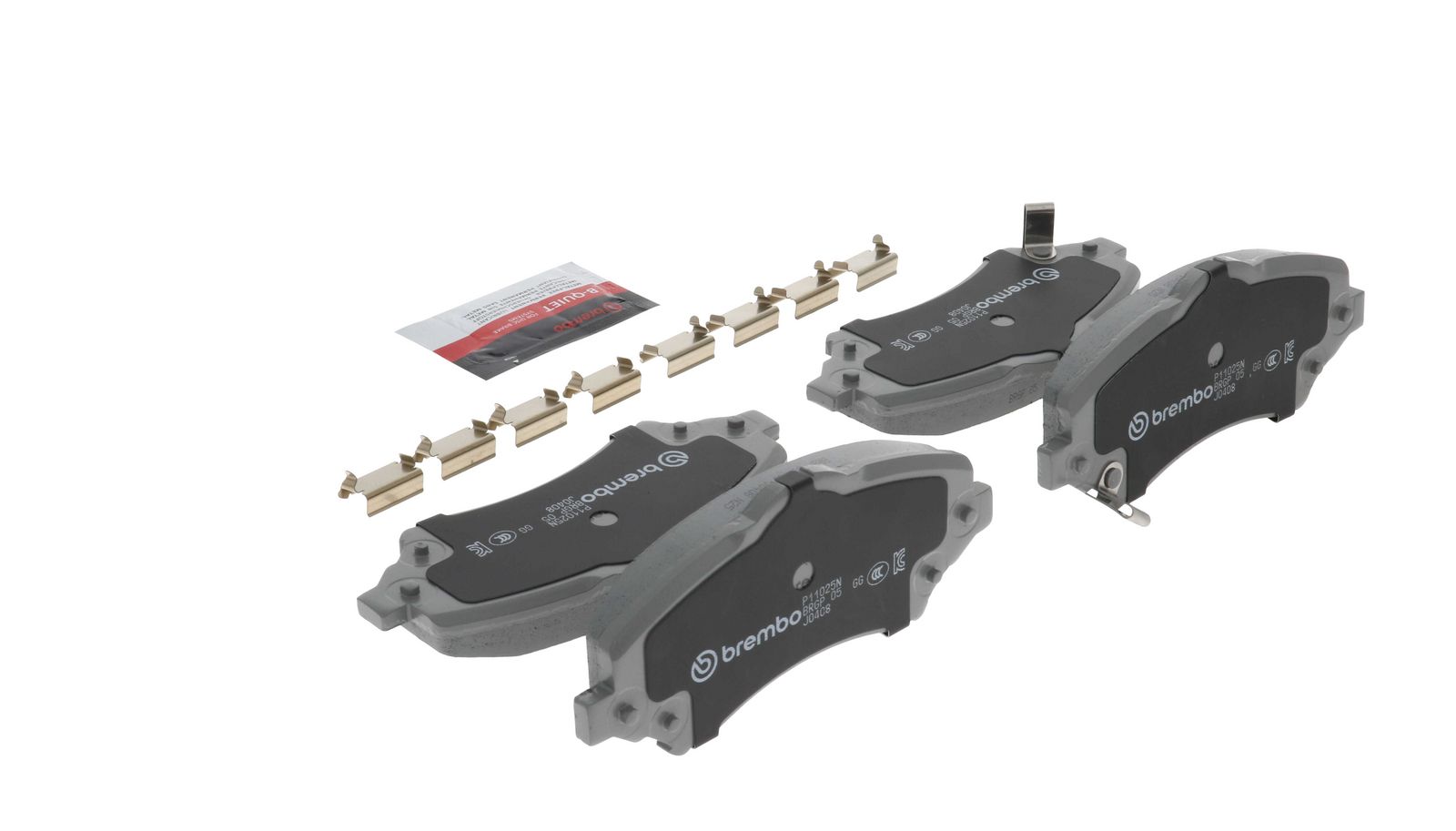 PRIME Ceramic Front Disc Brake Pad Set - P11025N_12