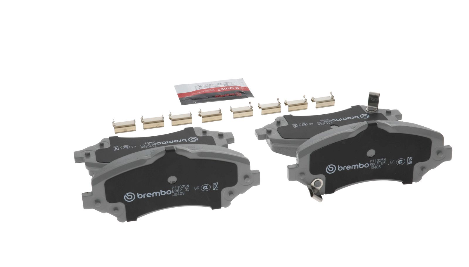 PRIME Ceramic Front Disc Brake Pad Set - P11025N_14