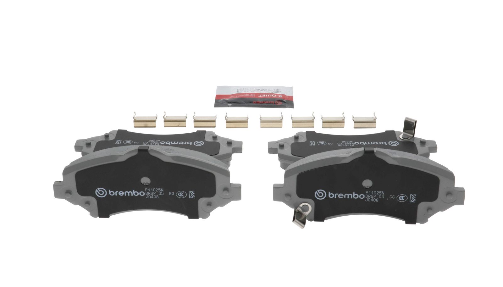 PRIME Ceramic Front Disc Brake Pad Set - P11025N_15