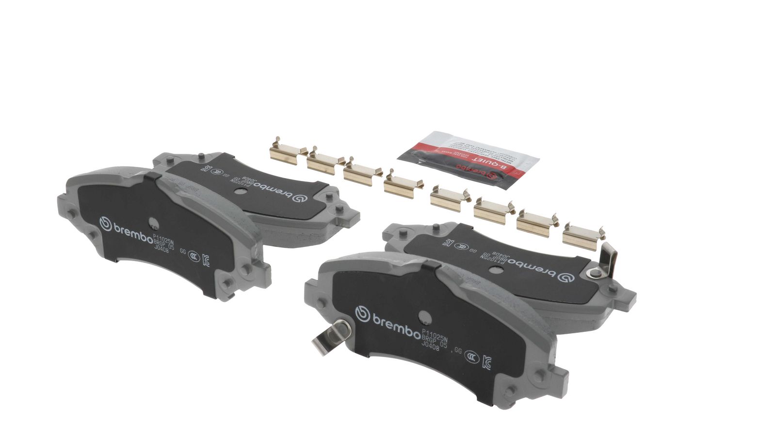 PRIME Ceramic Front Disc Brake Pad Set - P11025N_17