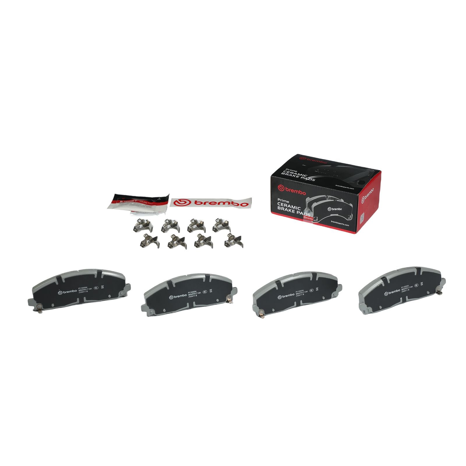 PRIME Ceramic Front Disc Brake Pad Set - P11035N_03