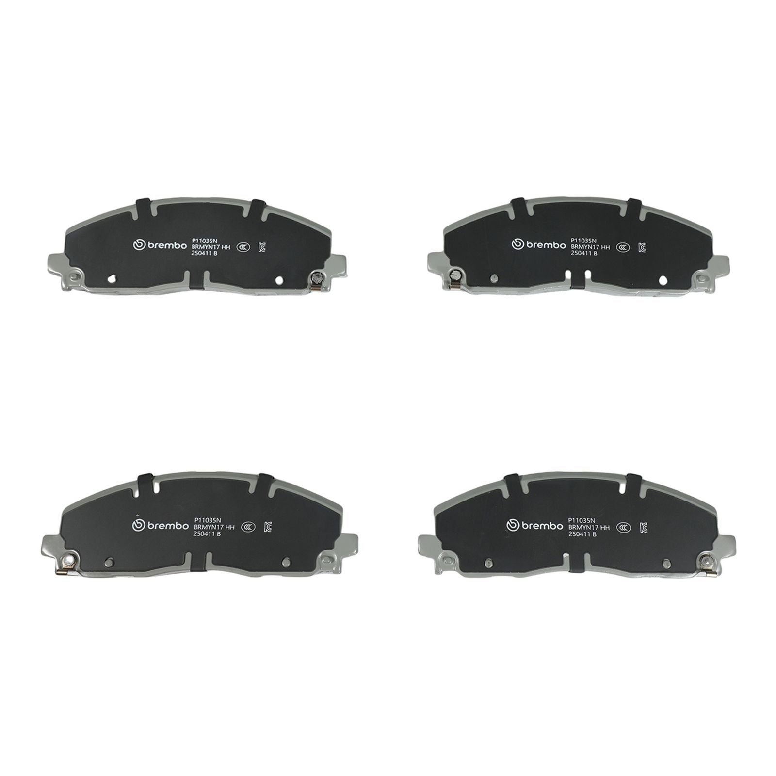 PRIME Ceramic Front Disc Brake Pad Set - P11035N_04