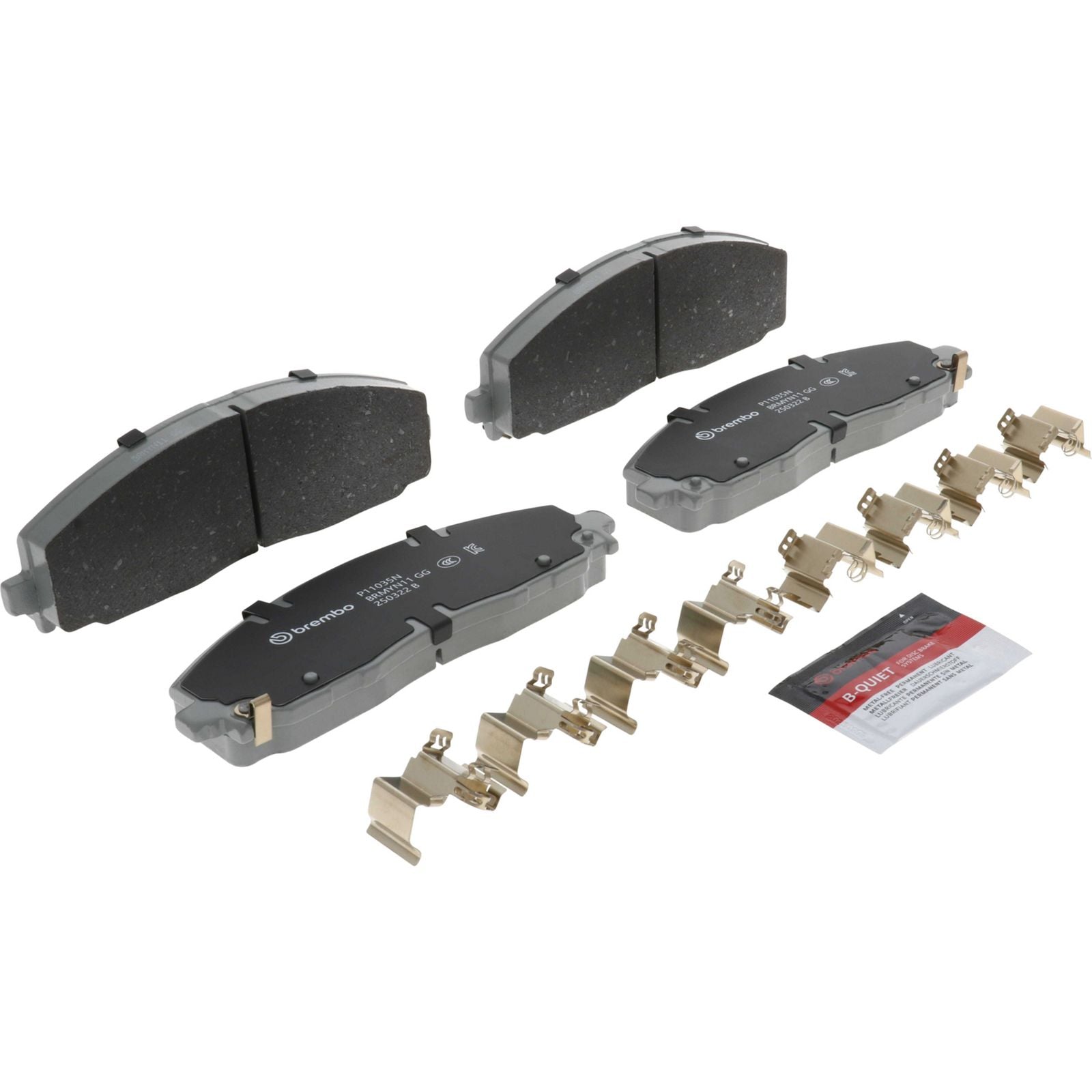 PRIME Ceramic Front Disc Brake Pad Set - P11035N_06