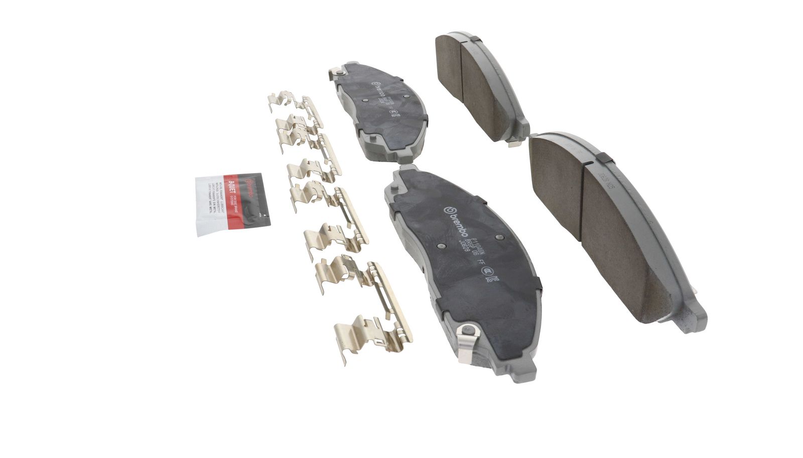 PRIME Ceramic Front Disc Brake Pad Set - P11046N_08