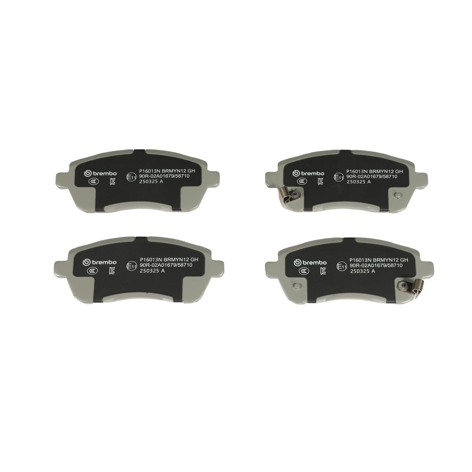 PRIME Ceramic Front Disc Brake Pad Set - P16013N_04