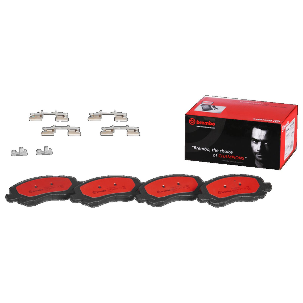 PRIME Ceramic Front Disc Brake Pad Set - P18001N_01