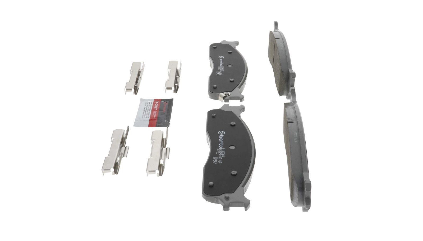 PRIME Ceramic Front Disc Brake Pad Set - P18008N_08