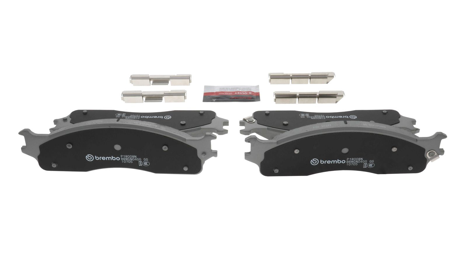 PRIME Ceramic Front Disc Brake Pad Set - P18008N_14