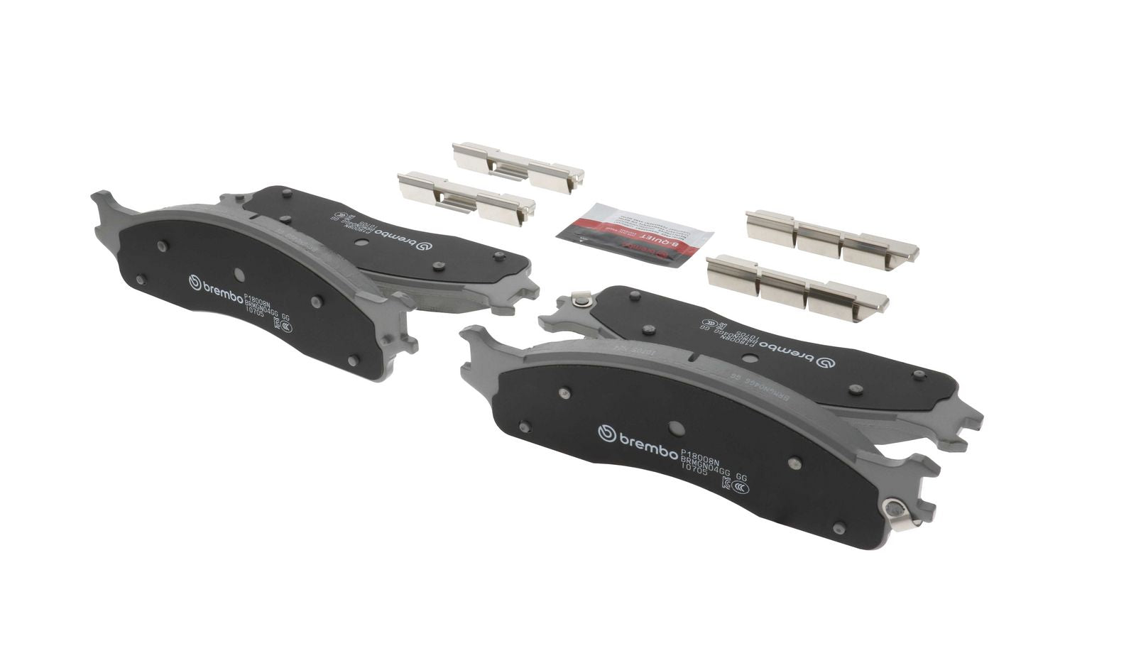 PRIME Ceramic Front Disc Brake Pad Set - P18008N_16