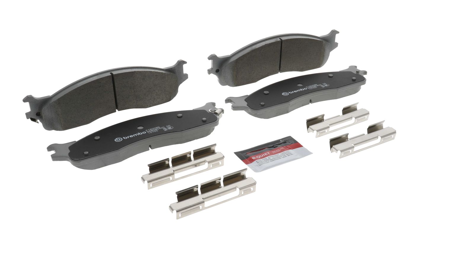 PRIME Ceramic Front Disc Brake Pad Set - P18008N_24