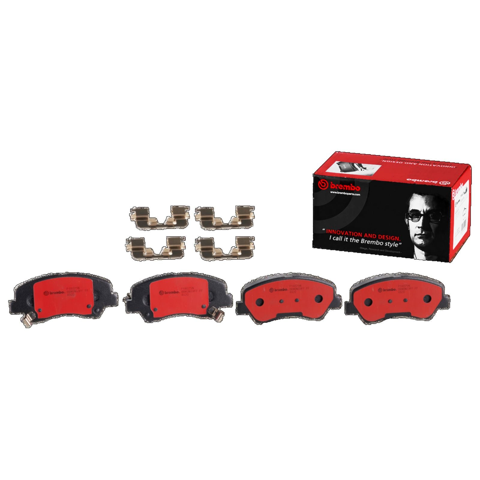 PRIME Ceramic Front Disc Brake Pad Set - P18025N_01