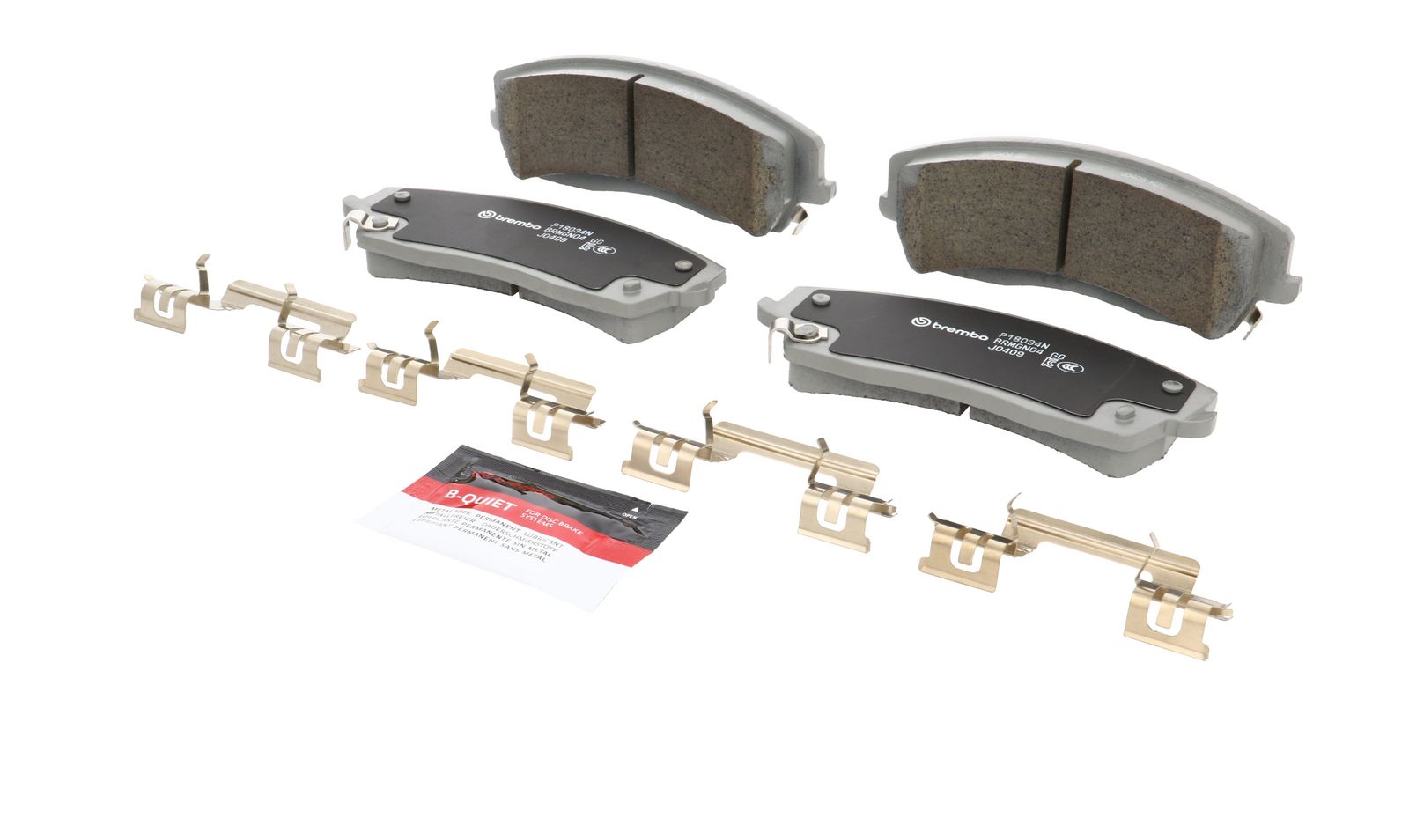 PRIME Ceramic Front Disc Brake Pad Set - P18034N_05