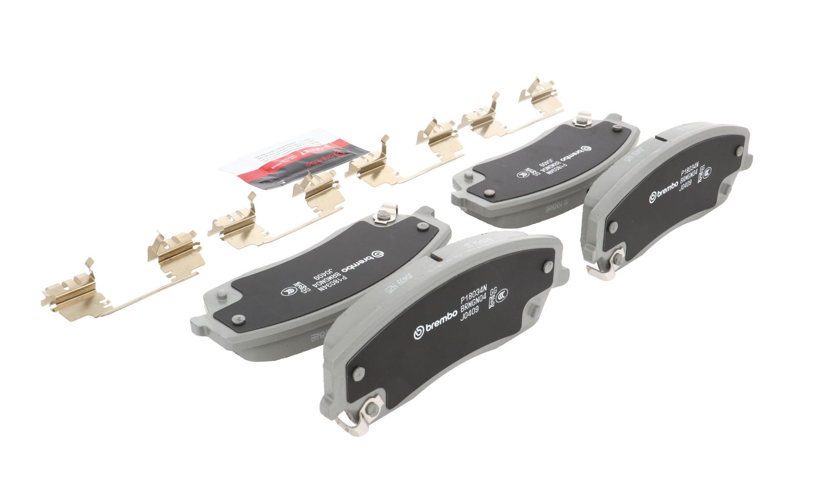 PRIME Ceramic Front Disc Brake Pad Set - P18034N_12