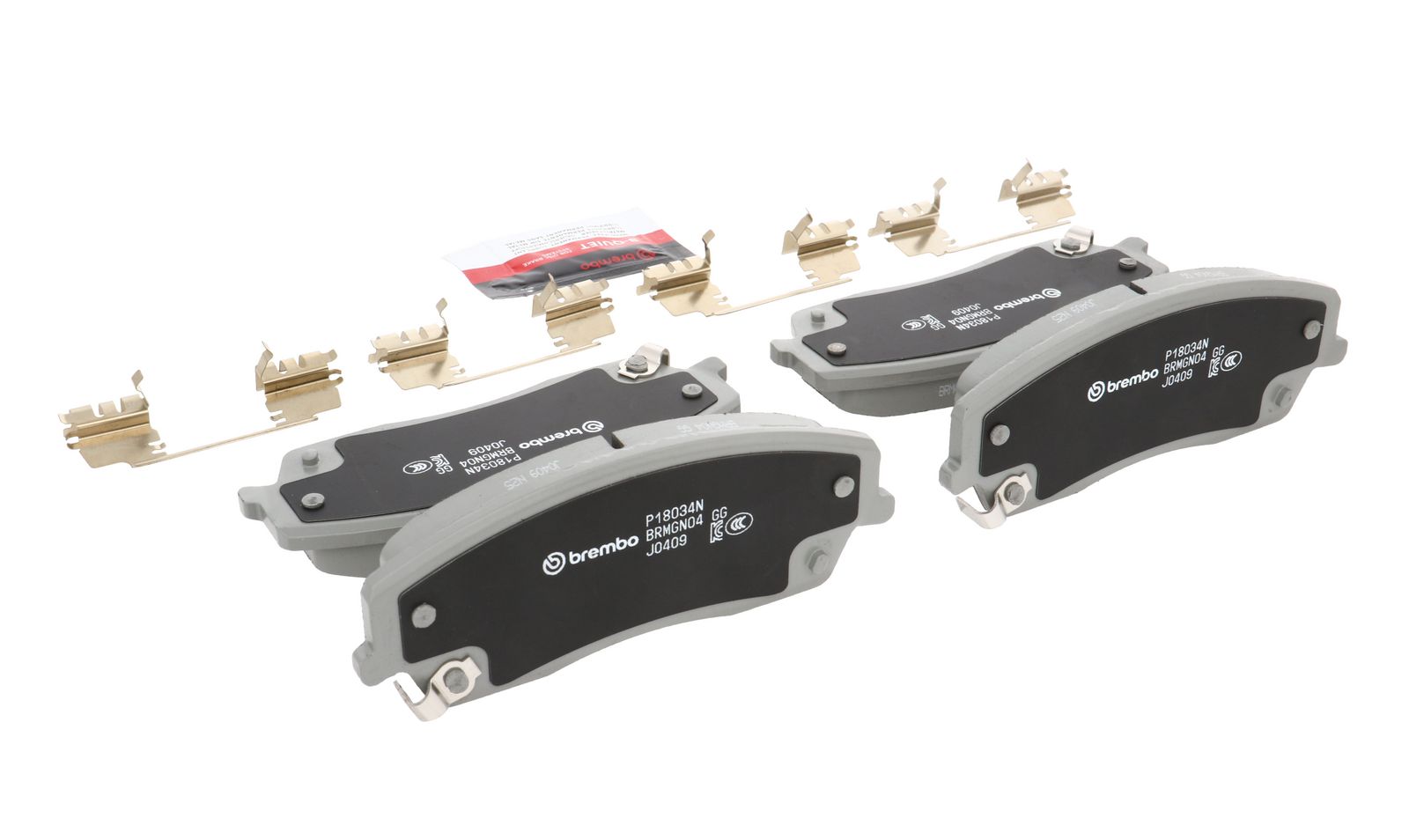 PRIME Ceramic Front Disc Brake Pad Set - P18034N_13