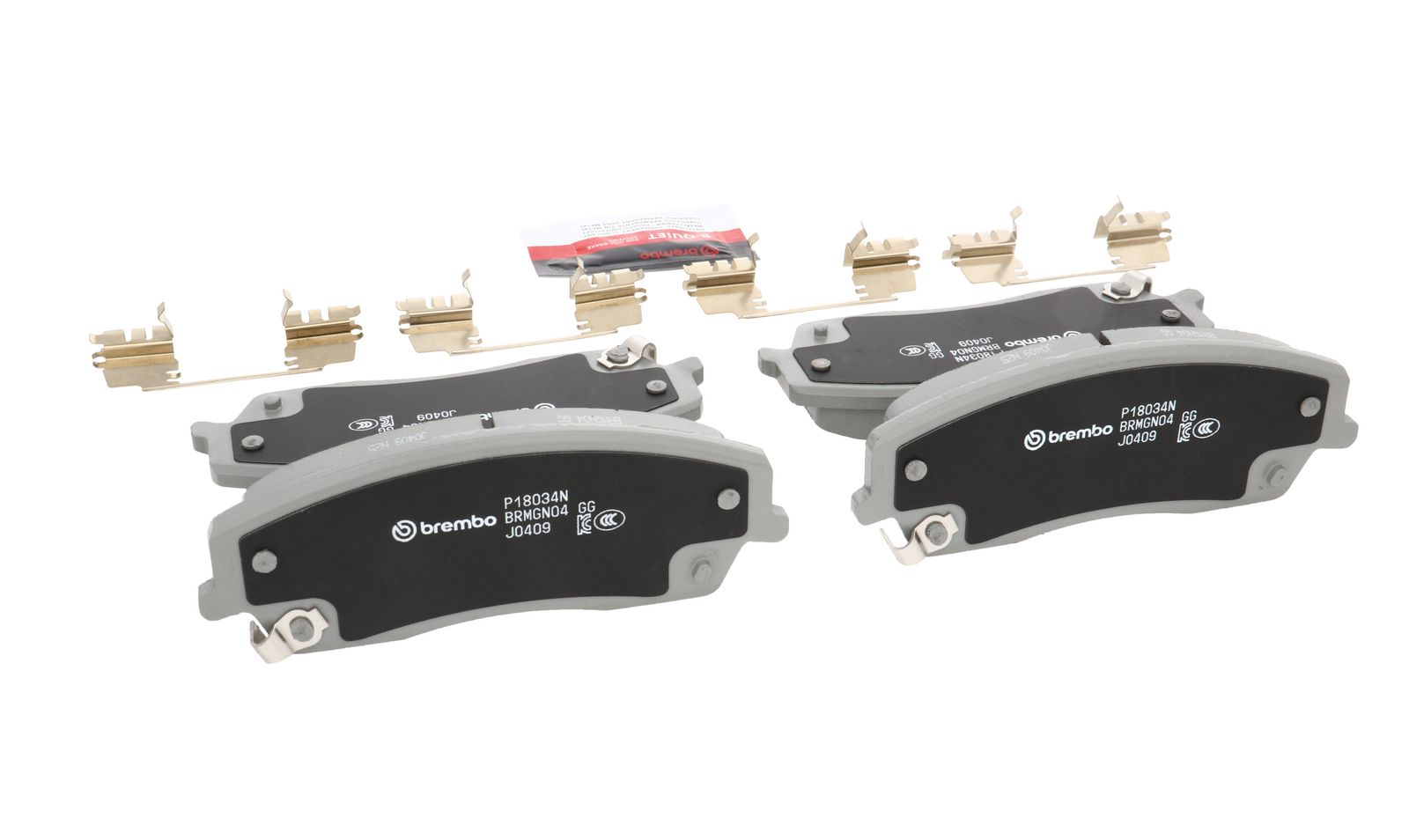 PRIME Ceramic Front Disc Brake Pad Set - P18034N_14