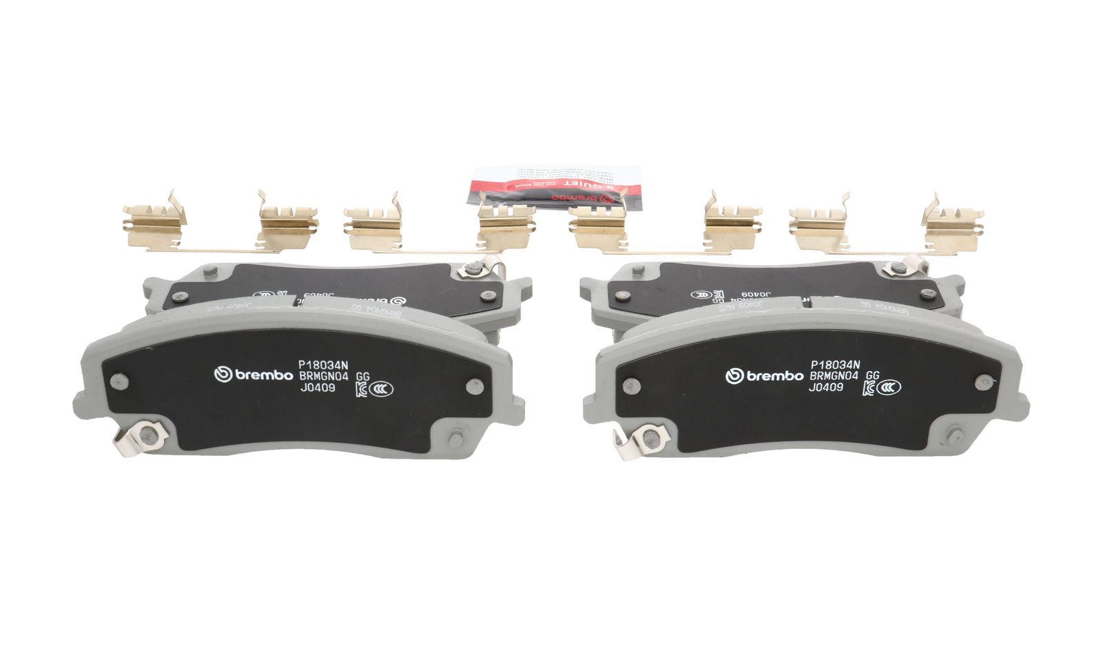 PRIME Ceramic Front Disc Brake Pad Set - P18034N_15
