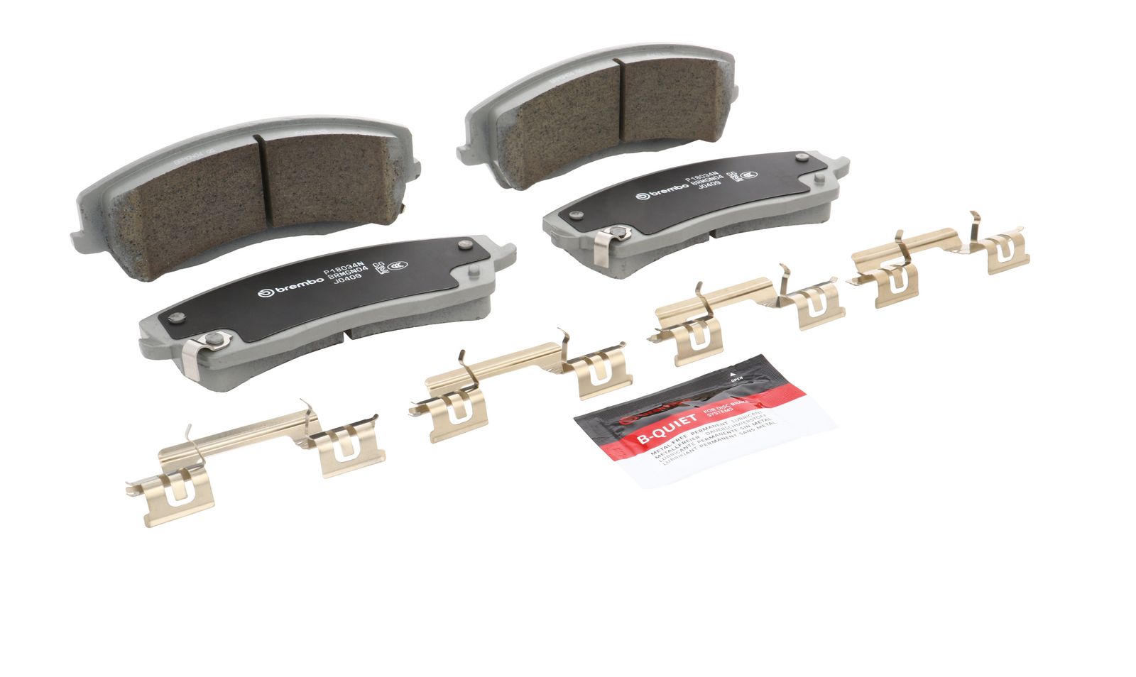 PRIME Ceramic Front Disc Brake Pad Set - P18034N_25