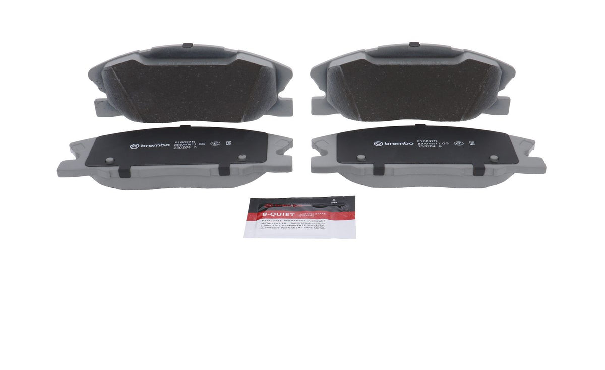 PRIME Ceramic Front Disc Brake Pad Set - P18037N_02