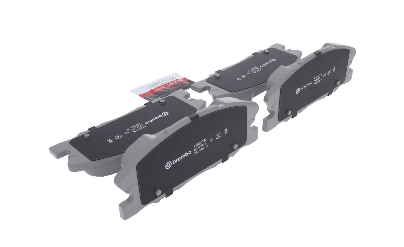 PRIME Ceramic Front Disc Brake Pad Set - P18037N_11