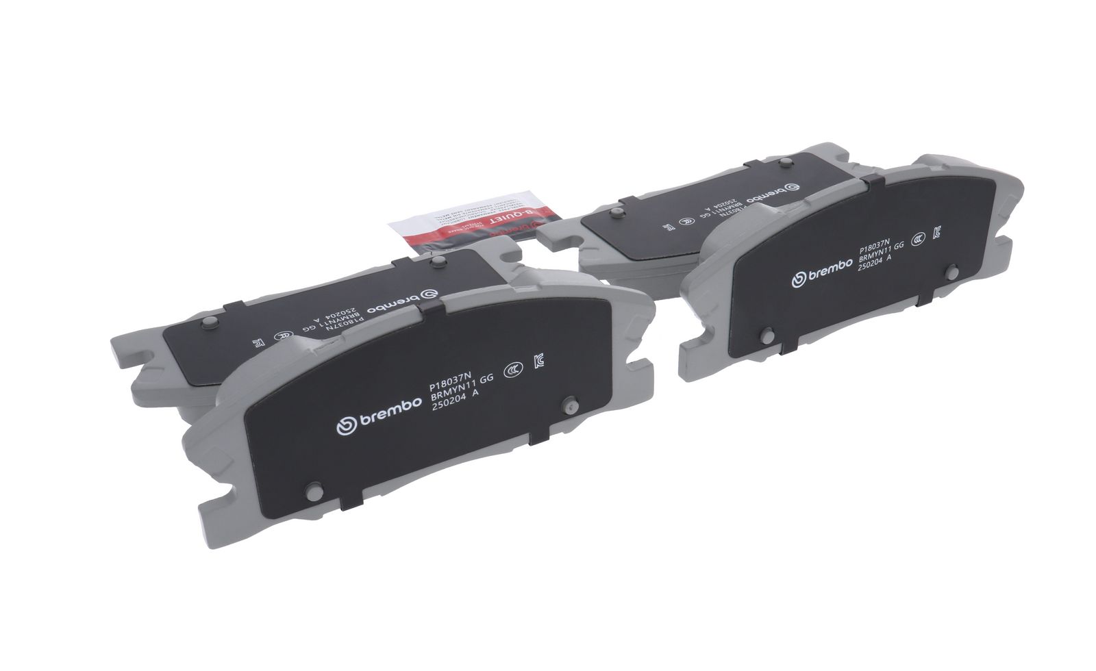 PRIME Ceramic Front Disc Brake Pad Set - P18037N_12