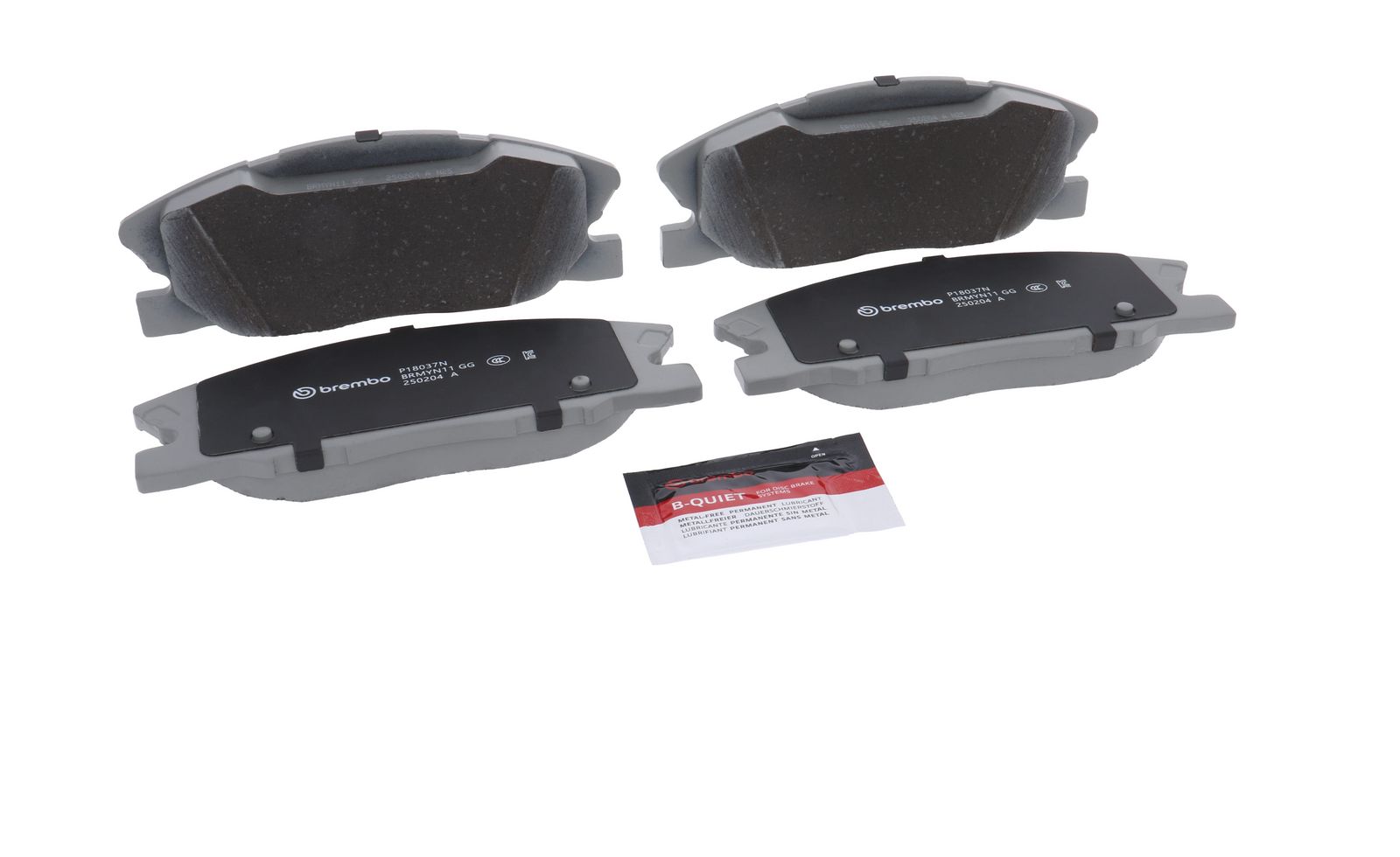 PRIME Ceramic Front Disc Brake Pad Set - P18037N_25