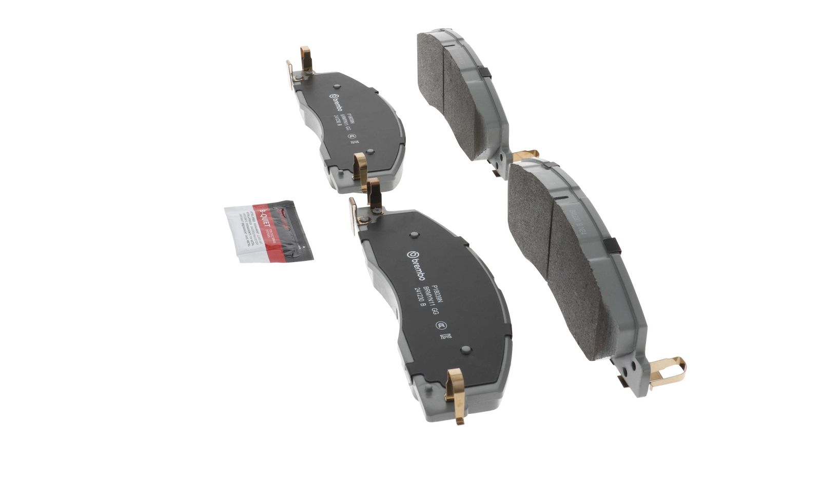 PRIME Ceramic Front Disc Brake Pad Set - P18039N_07