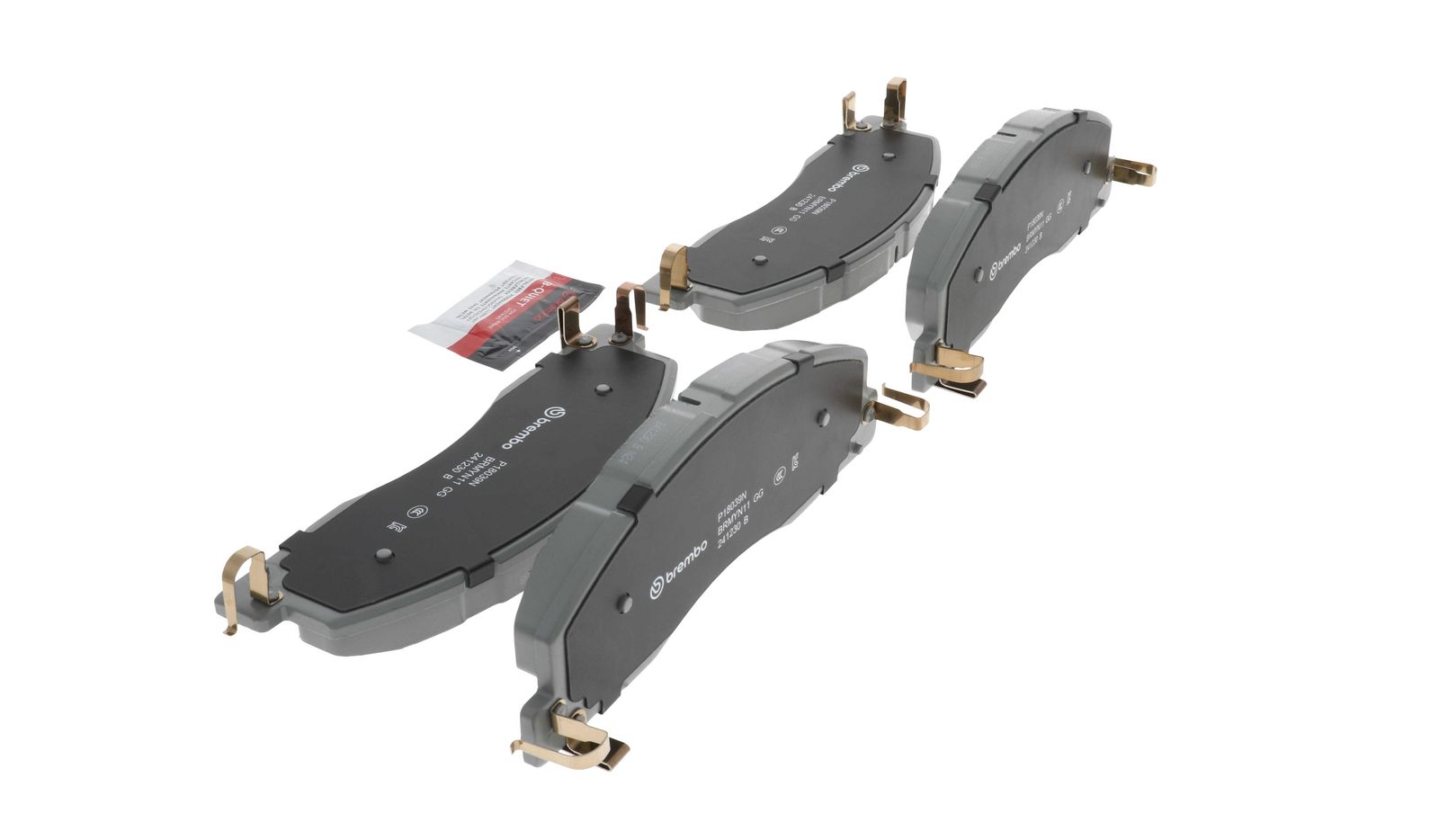 PRIME Ceramic Front Disc Brake Pad Set - P18039N_10